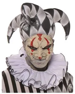 Harlekin Halbmaske