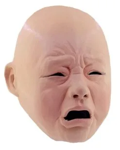 Heulende Baby Maske -Cosplay Verkäufe heulende baby maske weinende baby maske crying baby mask faschings maske 53064 04
