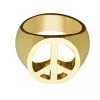 Hippie Ring Peace & Love -Cosplay Verkäufe hippie ring peace and love hippie schmuck hippie kostuemzubehoer 22896