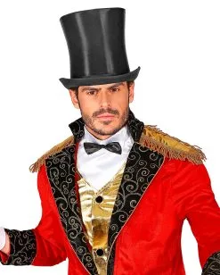 Hoher 20er Jahre Zylinder Schwarz -Cosplay Verkäufe hoher 20er jahre zylinder schwarz xxl top hat faschings huete kostuemzubehoer 39230 4