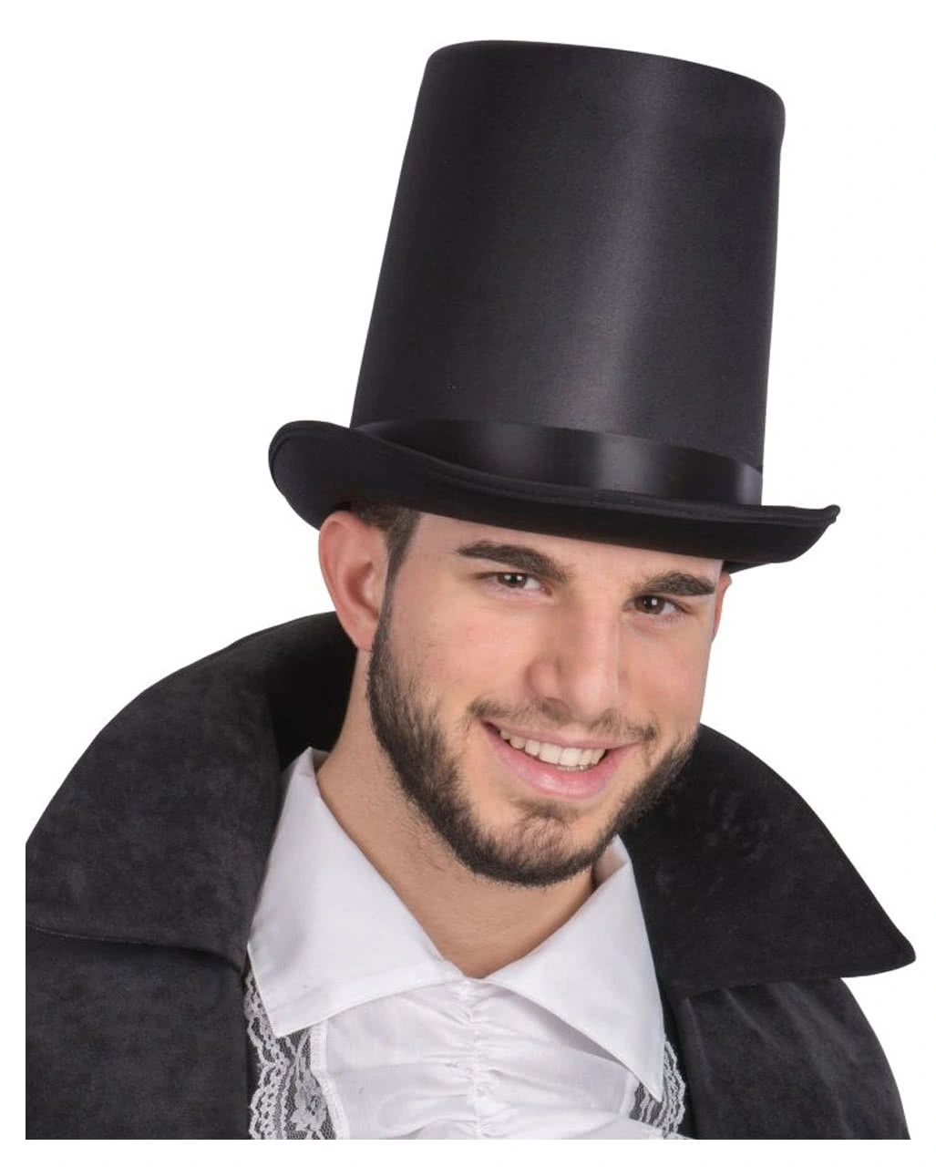 Hoher Zylinder Schwarz 4 Hoher Zylinder Schwarz – Bild 2