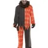 Evil Clown Kostüm Mit Rüschenkragen -Cosplay Verkäufe horror clown kostuem mit rueschenkragen halloween killer clown verkleidung boeser harlekin kostuem 25090