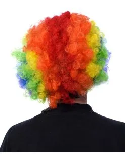 Horror Clown Maske Mit Rainbow Afro 9 Horror Clown Maske Mit Rainbow Afro -Cosplay Verkäufe horror clown maske mit rainbow afro killer clown maske halloween maske halloween maske 17724 04