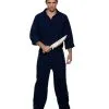 Horror Jumpsuit Kostümanzug -Cosplay Verkäufe horror jumpsuit kostuemanzug horror overall serienmoerder halloween verkleidung overall blau 54389