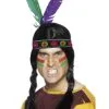 Indianer Stirnband Mit 2 Federn -Cosplay Verkäufe indianer stirnband western stirnband westernkostuem zubehoer 24005