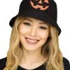 Jolly Jack Fischerhut Schwarz -Cosplay Verkäufe jolly jack fischerhut schwarz jolly jack bucket hat black halloween anglerhut kostuemzubehoer 54214