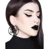 KILLSTAR Deadly Spider Hoop Ohrringe -Cosplay Verkäufe killstar deadly spider hoop ohrringe killstar deadly spider hoop earrings gothic schmuck 51895 01