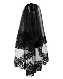 KILLSTAR Mystic Mourning Schleier 7 KILLSTAR Mystic Mourning Schleier -Cosplay Verkäufe killstar mystic mourning schleier killstar mystic mourning veil gothic accessoire 50388 03