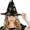 Kinder Hexenhut Mit Halloween Motiven -Cosplay Verkäufe kinder hexenhut mit halloween motiven childrens witch hat with halloween motifs hexen kostuemzubehoer kinder 53341