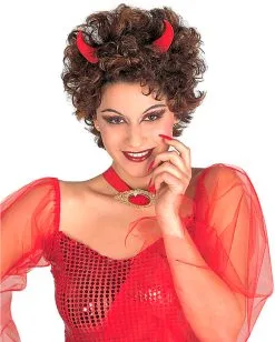 Kleine Teufelshörner Rot 9 Kleine Teufelshörner Rot -Cosplay Verkäufe kleine teufelshoerner mit haarreif teufelhoerner als haarschmuck 21290 4