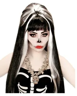 Knochen Halskette Mit Totenschädel -Cosplay Verkäufe knochen halskette mit totenkoepfe bone necklace with skulls kostuemzubehoer 38683 003