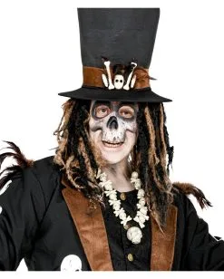 Knochen Halskette Mit Totenschädel -Cosplay Verkäufe knochen halskette mit totenkoepfe bone necklace with skulls kostuemzubehoer 38683 004