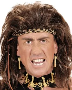 Steinzeit Knochen Ohrringe 7 Steinzeit Knochen Ohrringe -Cosplay Verkäufe knochenohrringe neandertaler ohrringe steinzeit ohrringe kostuemschmuck 22956 03