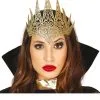 Königin Glitzer Krone Gold -Cosplay Verkäufe koenigin glitzer krone gold kostuemzubehoer fuer maerchen verkleidungen fantasy verkleidungs accessoires 28997 01