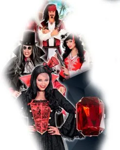 Kostümring Mit Rotem Edelstein -Cosplay Verkäufe kostuemring mit rotem edelstein gemstone ring costume accessoire 38081 05