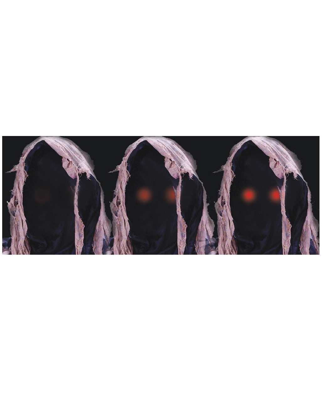 Leuchtendes Fetzen Zombie Kostüm 4 Leuchtendes Fetzen Zombie Kostüm – Bild 2