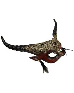 Lord Of The Darkness Teufels Halbmaske 6 Lord Of The Darkness Teufels Halbmaske -Cosplay Verkäufe lord of the darkness teufels halbmaske devil halfmaske with horns and gold application halloween maske 50494 02