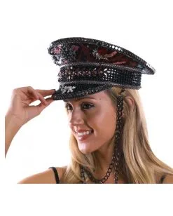 Military Festival Schirmmütze Bordeaux 6 Military Festival Schirmmütze Bordeaux -Cosplay Verkäufe military festival schirmmuetze bordeaux mitiltary festiva uniform hat kostuemzubehoer 50460 02