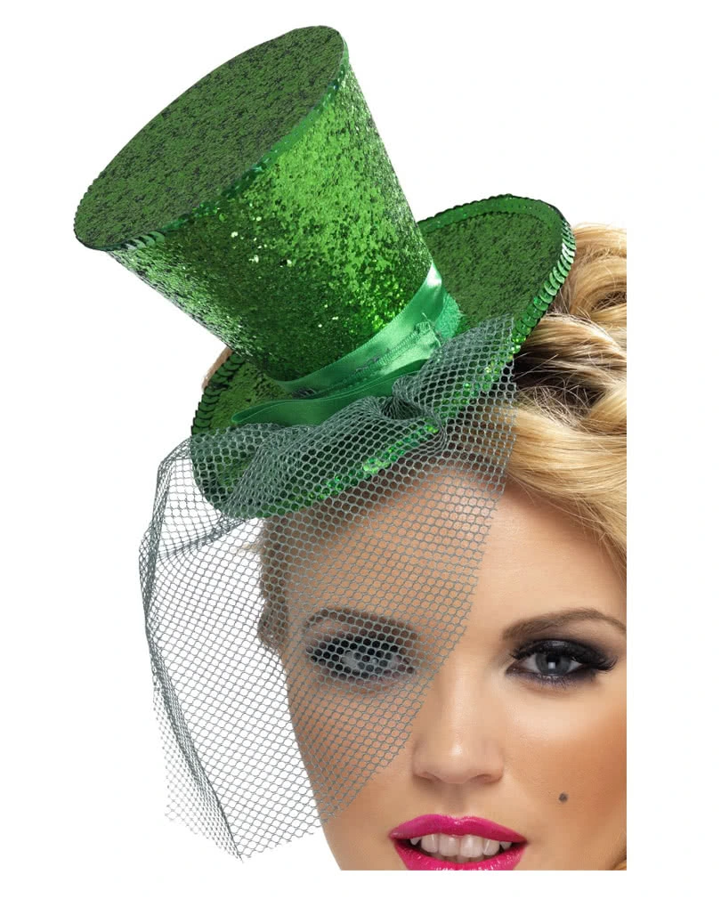 Mini Zylinder Grün Mit Netz