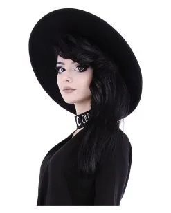 Moderner Hexenhut Fedora Style -Cosplay Verkäufe moderner hexenhut fedora style modern witch hat fedora style 50587 04