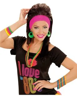 80er Jahre Multicolor Armreifen 18 St. 7 80er Jahre Multicolor Armreifen 18 St. -Cosplay Verkäufe multicolor neon armreifen techno armreifen rave kostuemzubehoer 80er jahre kostuemaccessoires 36533 03