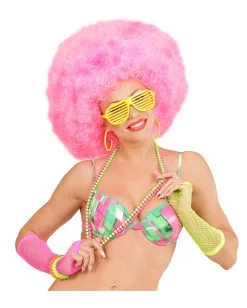 Neon Perlenarmband 4er Set -Cosplay Verkäufe neonperlenarmband perlenarmband in neonfarben 80er jahre modeschmuck 80ies party 23155 5