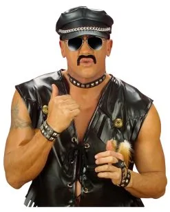 Nieten Armband Economy -Cosplay Verkäufe nieten armband economy schwarzes kunstlederarmband mit pyramidennieten aus metall gothicschmuck punker accessoire 20125 2