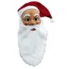 Nikolausmaske Mit Plüschbart Und Mütze -Cosplay Verkäufe nikolausmaske mit plueschbart und muetze weihnachtsmann verkleidung 22722 02
