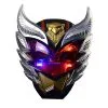 Kinder Roboter Maske Mit Licht -Cosplay Verkäufe ninja krieger maske mit licht ninja kunststoff maske beleuchtet faschingsmaske 28723 1