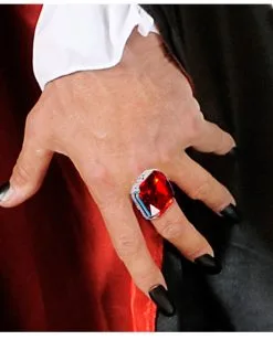 Ovaler Ring Mit Rubinrotem Schmuckstein 5 Ovaler Ring Mit Rubinrotem Schmuckstein -Cosplay Verkäufe ovaler ring mit rubinrotem schmuckstein karnevals schmuck halloween schmuck ring karnevals juwelen oval ring with ruby red gemstone 17580 2