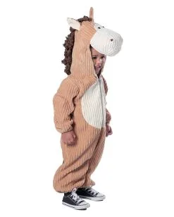 Pferd Kleinkinder Kostümanzug -Cosplay Verkäufe pferd kleinkinder kostuemanzug tier verkleidung fuer kinder an fasching corduroy horse child costume 36227 3