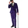 Pimp Faux Fur Zebra Anzug - Suitmeister -Cosplay Verkäufe pimp faux fur purple suitmaster opposuite anzug suitmeister kostuem anzug zebra fell anzug 54383 1
