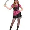 Pink Fantasy Piratin Kinderkostüm -Cosplay Verkäufe pink fantasy piratin piratenkostuem seeraeuberbraut buccaneer costume 20187 01