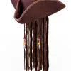 Piraten Dreispitz Mit Dreadlocks -Cosplay Verkäufe piraten dreispitz mit dreadlocks piratenperuecke seeraeuberperuecke faschingsperuecke 29389 01