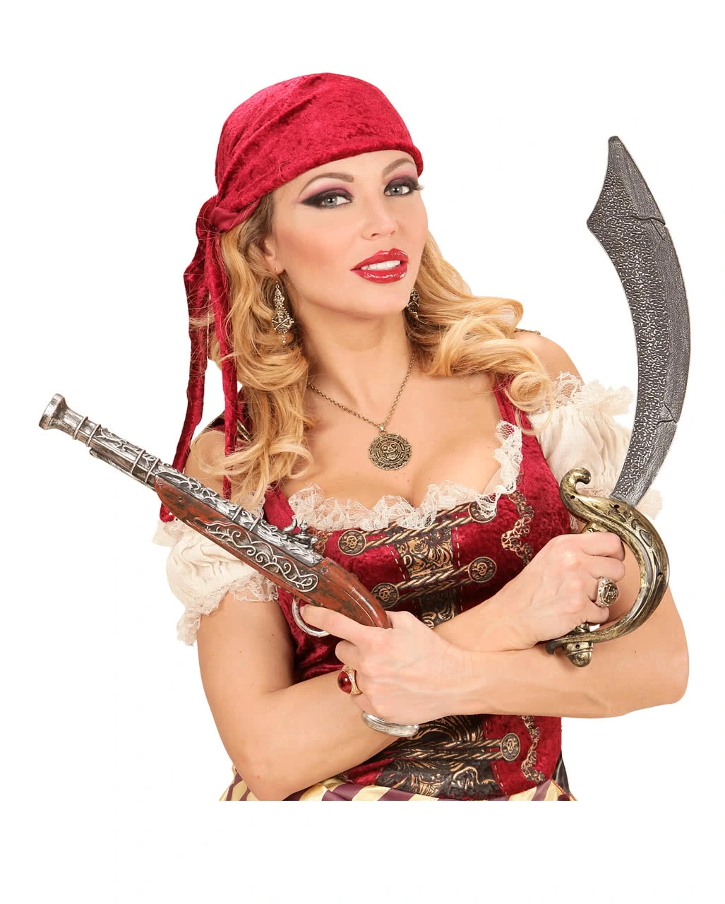 Piraten Amulett Mit Halskette 5 Piraten Amulett Mit Halskette – Bild 3