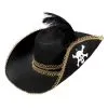 Piratenhut Mit Totenkopf Und Feder -Cosplay Verkäufe piratenhut mit totenkopf feder und goldborte bild1 18267 1