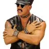 Punkrocker Nietenarmband -Cosplay Verkäufe punkrocker nietenarmband studded bracelet rocker und bike kostuemzubehoer 39221 2
