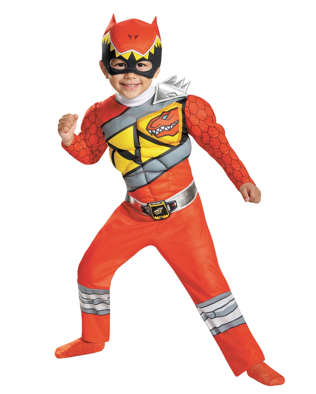 Red Power Ranger Dino Charge Kleinkinder Kostüm 3 Red Power Ranger Dino Charge Kleinkinder Kostüm