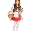 Rotkäppchen Kinderkostüm Mit Kapuze -Cosplay Verkäufe rotkaeppchen kinderkostuem mit kapuze red riding hood child costume 29459 1