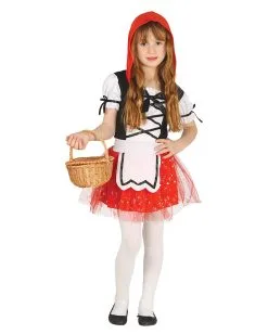 Rotkäppchen Kinderkostüm Mit Kapuze