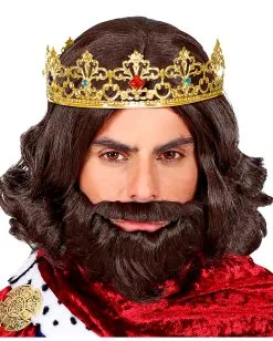 Royale Königskrone Mit Bunten Schmucksteinen -Cosplay Verkäufe royale koenigskrone mit bunten schmucksteinen 38047 1