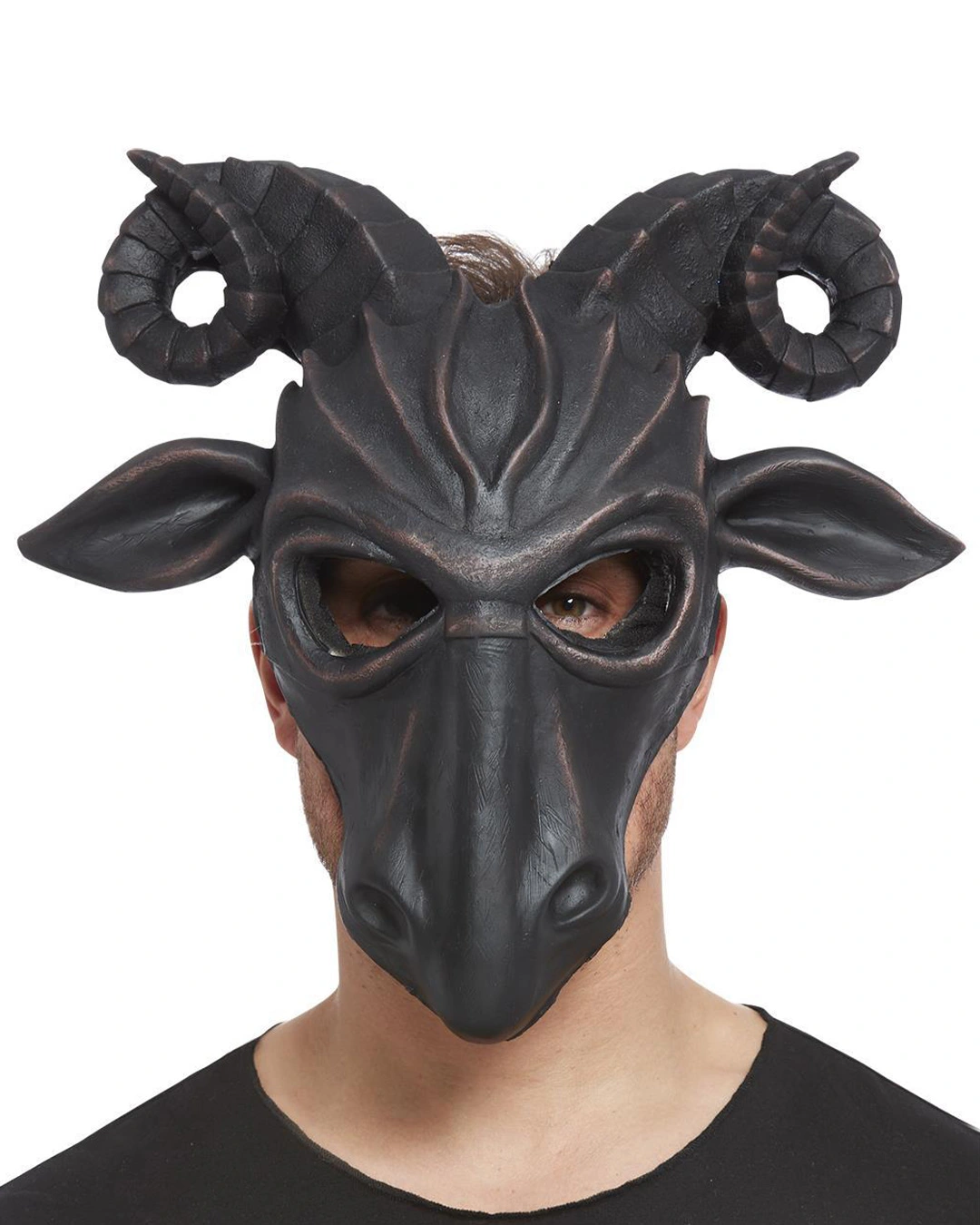 Satanische Widder Maske 3 Satanische Widder Maske