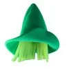 Grüner Elfen Schaumstoff Hut Mit Gelben Haaren -Cosplay Verkäufe schaumstoff hut mit gelben haaren foam hat with yellow hair halloween hut halloween kostuemzubehoer 39184