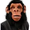 Schimpanse Vollkopfmaske Mit Haaren -Cosplay Verkäufe schimpansen vollkopfmaske mit haaren chimpanzee chimp primate latex face mask halloween und faschings masken 39672
