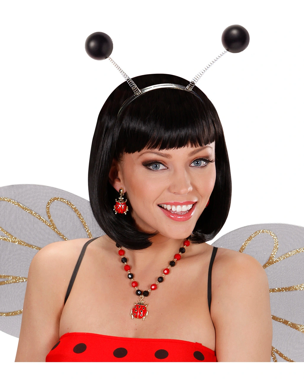 Schwarze Fühler Mit Haarreif 3 Schwarze Fühler Mit Haarreif