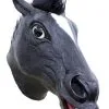 Schwarze Pferdemaske Mit Haaren -Cosplay Verkäufe schwarze pferdemaske mit haaren tiermaske black stallion mask 28792