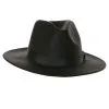 Schwarzer Filzhut Mit Hutband