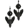 Schwarzer Gothic Engel Mit Flügel Ohrringe 1 Schwarzer Gothic Engel Mit Flügel Ohrringe -Cosplay Verkäufe schwarzer gothic engel mit fluegel ohrringe black gothic angel with wings earrings gothic schmuck 50592 01