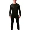 Schwarzer Herrenbody -Cosplay Verkäufe schwarzer herrenbody kostuem elastischer jumpsuit als verkleidung fuer halloween kostuemunterwaesche schwarz 25506