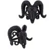 Schwarzer Widderschädel Ring 1 Schwarzer Widderschädel Ring -Cosplay Verkäufe schwarzer widderschaedel ring black ram skull ring gothic jewellery gothic schmuck 50599 01